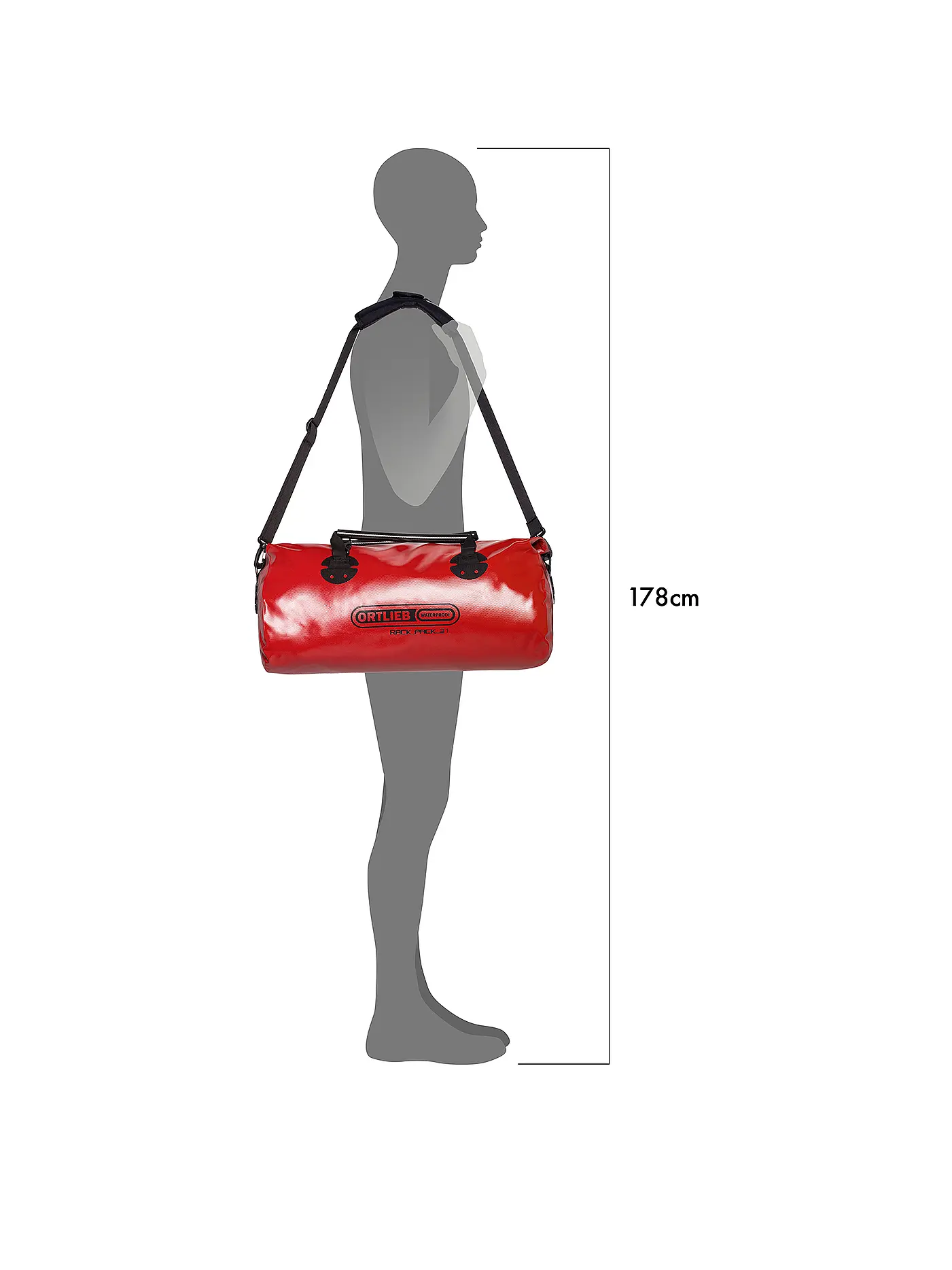 ORTLIEB | Fahrrad-Packtasche Rack-Pack 31 Liter | 